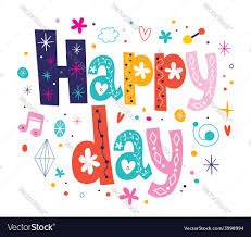 happy day royalty free vector image