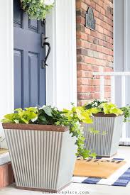 Easy Summer Front Porch Ideas Planters
