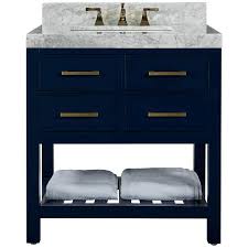 For a modern and stylish look, white, black, and grey oak are for master bathrooms or larger bathrooms, you can opt for a 36 inch bathroom vanity or a double vanity set with two sinks, either 48 inches or 60 inches wide. Elizabeth 36 Wide Single Sink Blue Marble Vanity 85h51 Lamps Plus