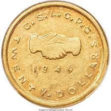 1849 mormon utah coin pricing guide