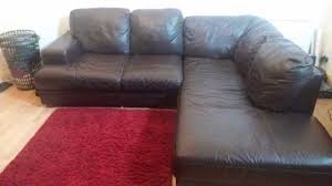 dfs leather sofa in london
