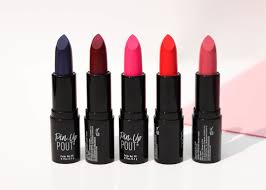 nyx pin up pout lipstick swatches and