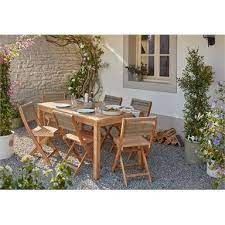 Chairs Wooden Garden Table