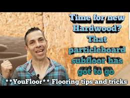 you cant install hardwood on