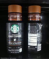 new brewed starbucks iced coffee now