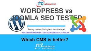However, as anyone can create a joomla if wordpress offers the best out of the box seo solution, drupal does the same for performance. Wordpress Vs Joomla Seo Test Results