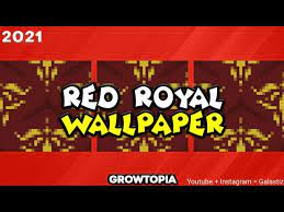 Red Royal Wallpaper Farmable Growtopia