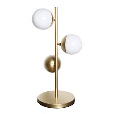 Spiral Tier Table Lamp Satin Gold