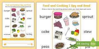 Take your squash game to a new level. Food And Cooking I Spy And Read Phase 5 Phonics Activity