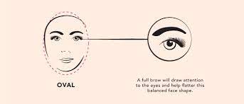 An oval face already looks balanced, but to enhance this harmony, you can direct the outer third towards the earlobe. Eyebrow Shapes How To Get The Best Brows For Your Face