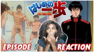 Y'ALL BE SLINGIN IN THE SHOWER!? | HAJIME NO IPPO EPISODE 5 REACTION -  YouTube