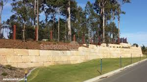 Sandstone Retaining Walls