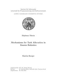 If you believe you are not seeing the most recent version of this page, try clicking here. Mechanisms For Task Allocation In Swarm Robotics Pst Thesis