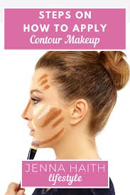 steps on how to apply contour makeup