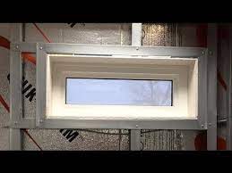 Window With Concrete Insulation System