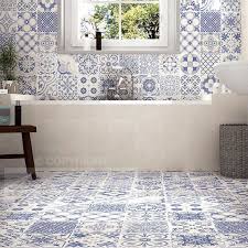 Skyros Blue Bathroom Wall Tile