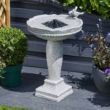 62cm Solar Power Water Fountain Feature