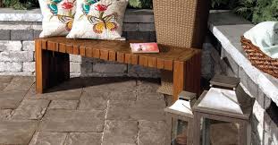 Matching Patio Pavers And Furniture To