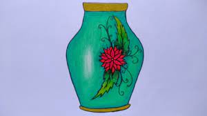 Sudah bagus, beragam, dan tinggal cetak. Cara Menggambar Guci Menggambar Vas Bunga Hias Belajar Menggambar Dan Mewarnai Untuk Pemula Youtube