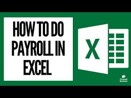 how to do payroll in excel 7 simple