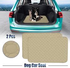 2 Pcs Dog Seat Cover Reuse Car Seat