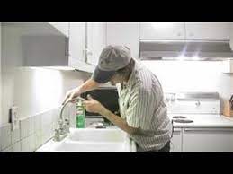 repair a kitchen faucet spout