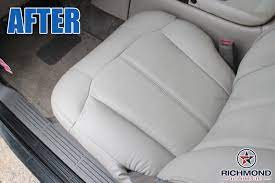 Bottom Leather Seat Cover Dark Oak Tan