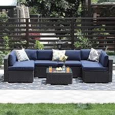 Outdoor Sectional Sofa Rattan