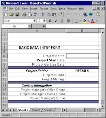 Designing A Foolproof Data Entry Form In Excel Techrepublic