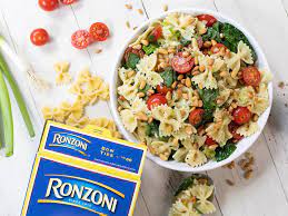 ronzoni bow ties and spinach salad