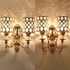 Metal Cylinder Sconce Light With