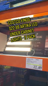 A stunning under cabinet lighting is easy to set up. Costco Finds 22 99 Artika Led Under Cabinet Lights 3 Pack Integrated Motion Sensor Regular 29 99 3 27 Costcofinds Costcomusthaves Costcobuys