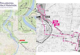 What The Philadelphia Marathons Half Marathon Course Looks