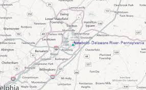 Newbold Delaware River Pennsylvania Tide Station Location