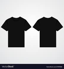 black t shirt design template royalty