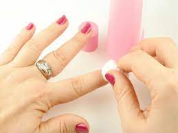homemade nail polish remover