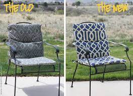Reversible Patio Chair Cushions