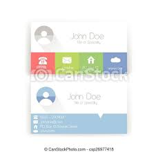 Read this for help picking your first card and find out what to expect when you apply. Set Of Two Flat Metro Style Business Card With Soft Colors Canstock