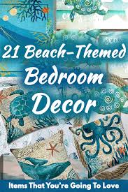 21 beach themed bedroom decor items