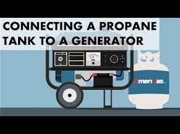 how to connect a propane tank to a