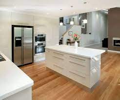 wood flooring in the kitchen