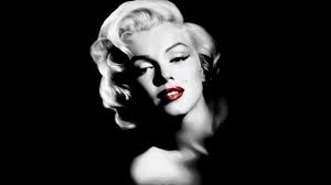 Combined with red or orange. Black And White Photo Of Marilyn Monroe In Black Background Having Red Lipstick Hd Celebrities Wallpapers Hd Wallpapers Id 43354