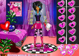 emo night dress up game by
