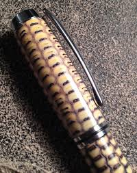 Woodgrain Camo Deer Hunter Bolt Action Custom Wooden Pen
