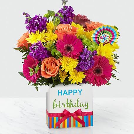 Image result for birthday flowers"