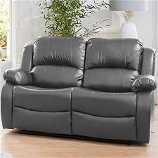oakham two seater bonded leather sofa