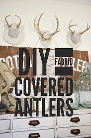 Diy Fabric Covered Antlers Liz Marie Blog