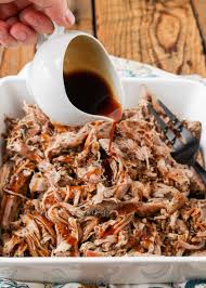 slow cooker pork roast with a sweet