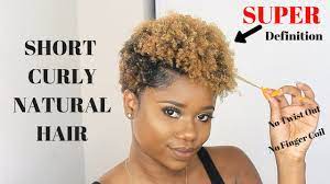 how to make your short natural hair
