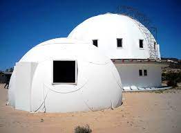 prefab intershelter dome homes pop up